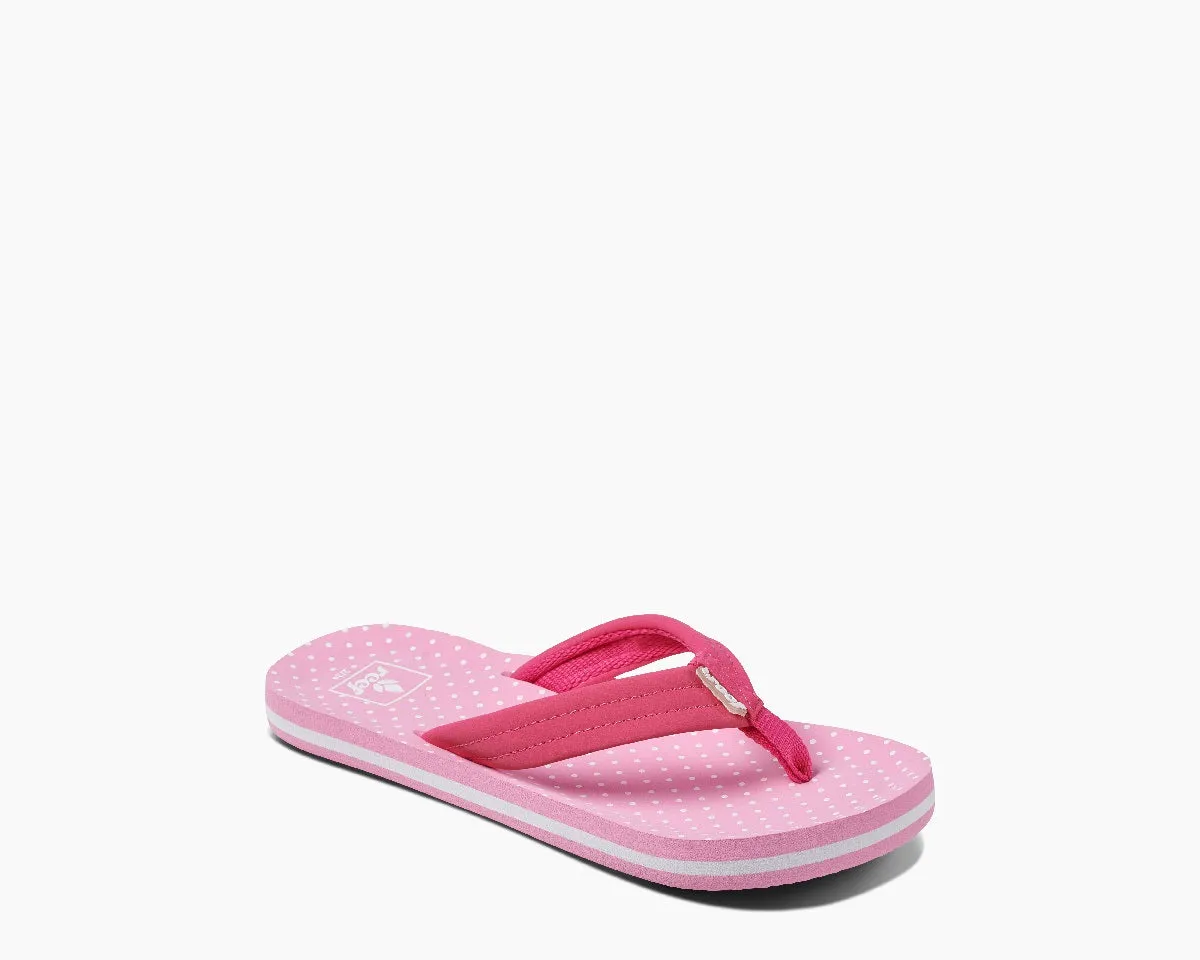 Little Ahi Kids Sandal - Pink Polka Dot