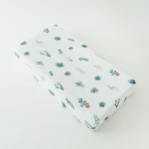 Little Unicorn Cotton Muslin Changing Pad Cover - Prickle Pots