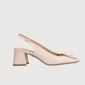 Lola Cruz Lola Pump 55 Pink Leather Heels