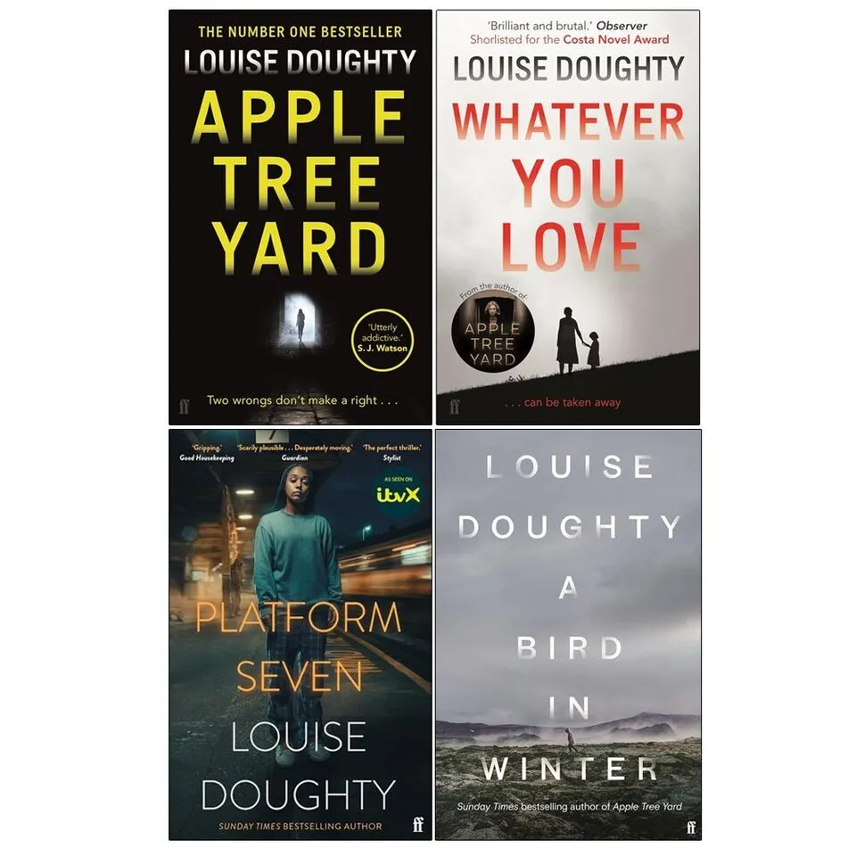 Louise Doughty Collection 4 Books Set Pack Platform Seven, Bird in Winter
