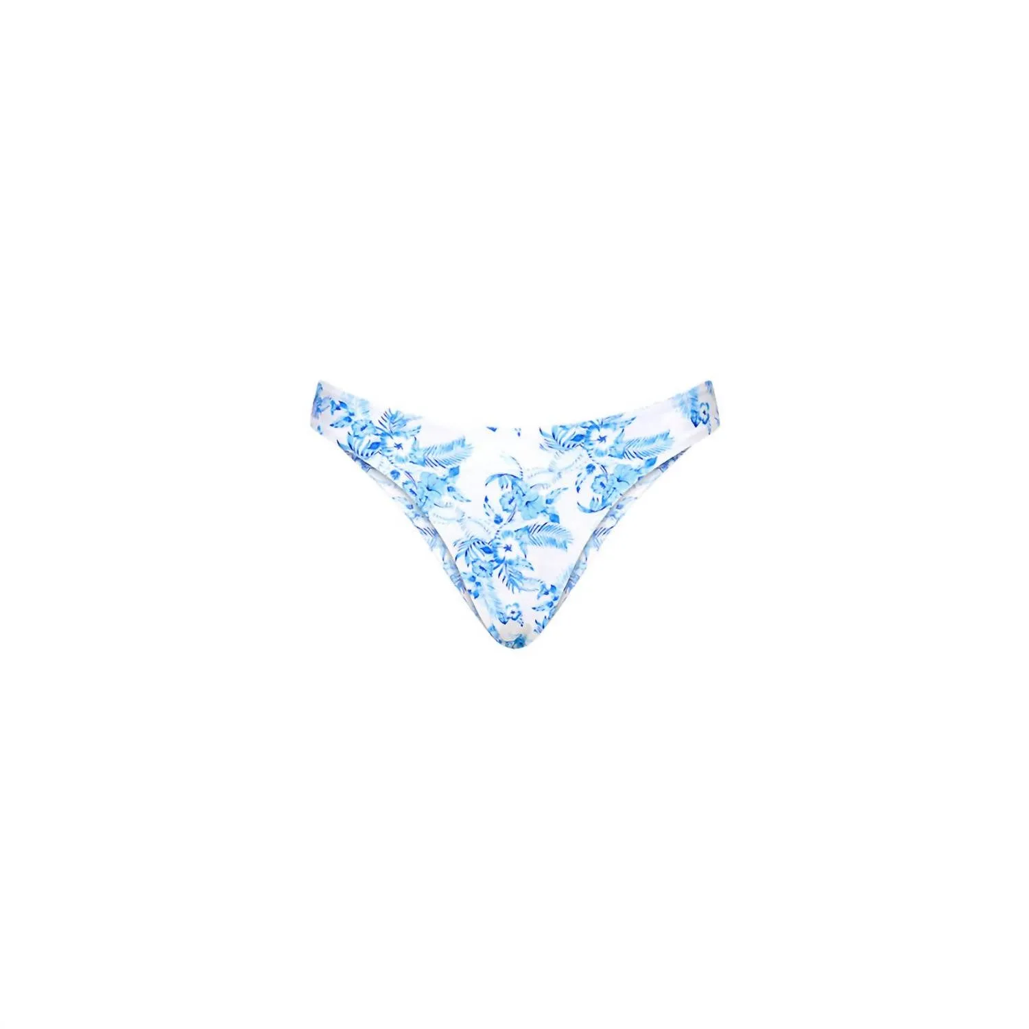 Low Rise Full Coverage Bikini Bottom In Vintage Paradise