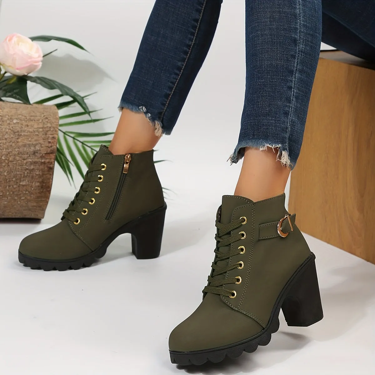 Lucy™ | Stylish Ankle Boots