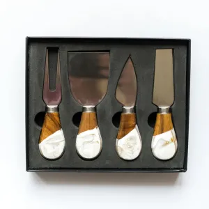 Lynn & Liana Design - Resin Coated Cheese Knife Set