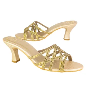 Maha Heels S186H - Gold