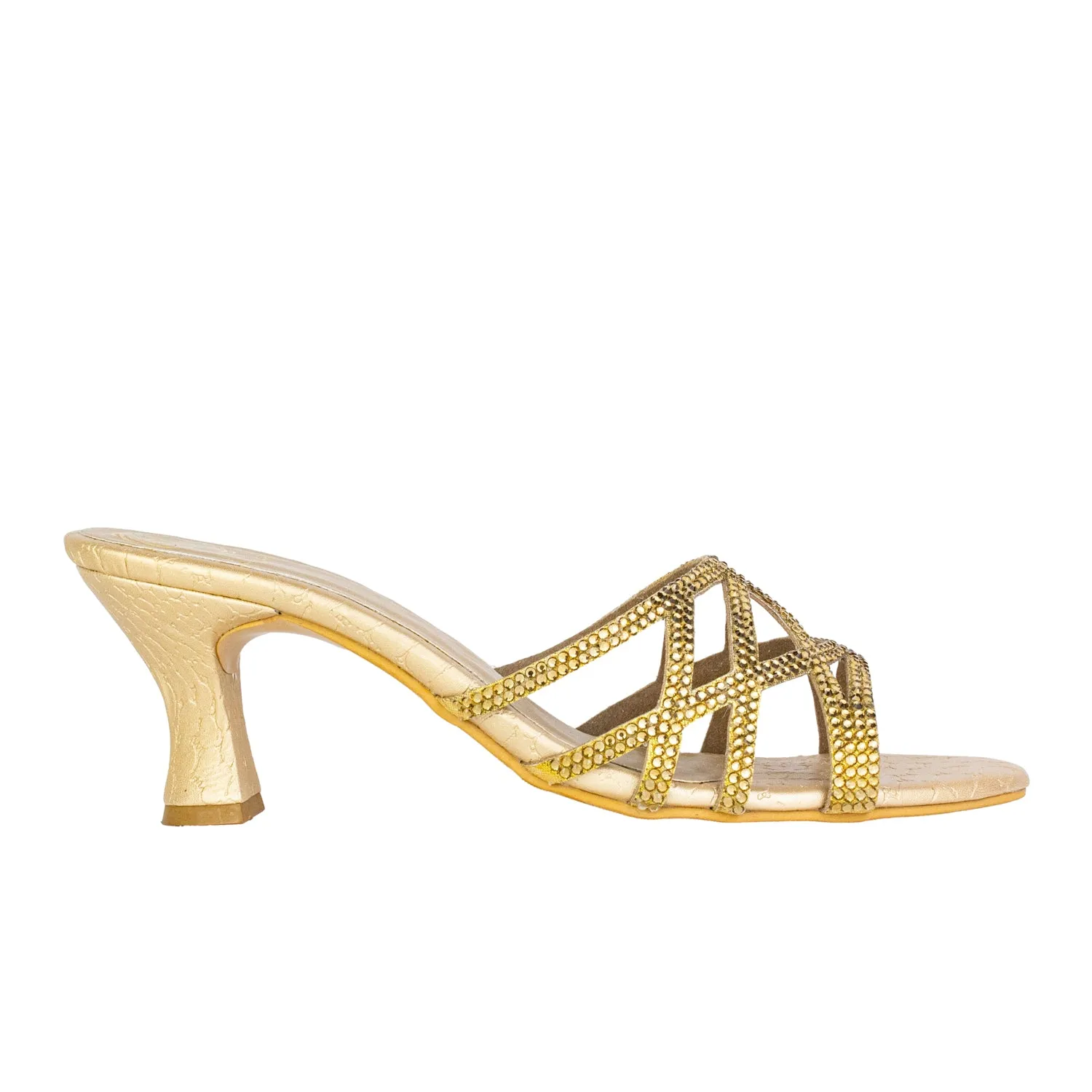Maha Heels S186H - Gold
