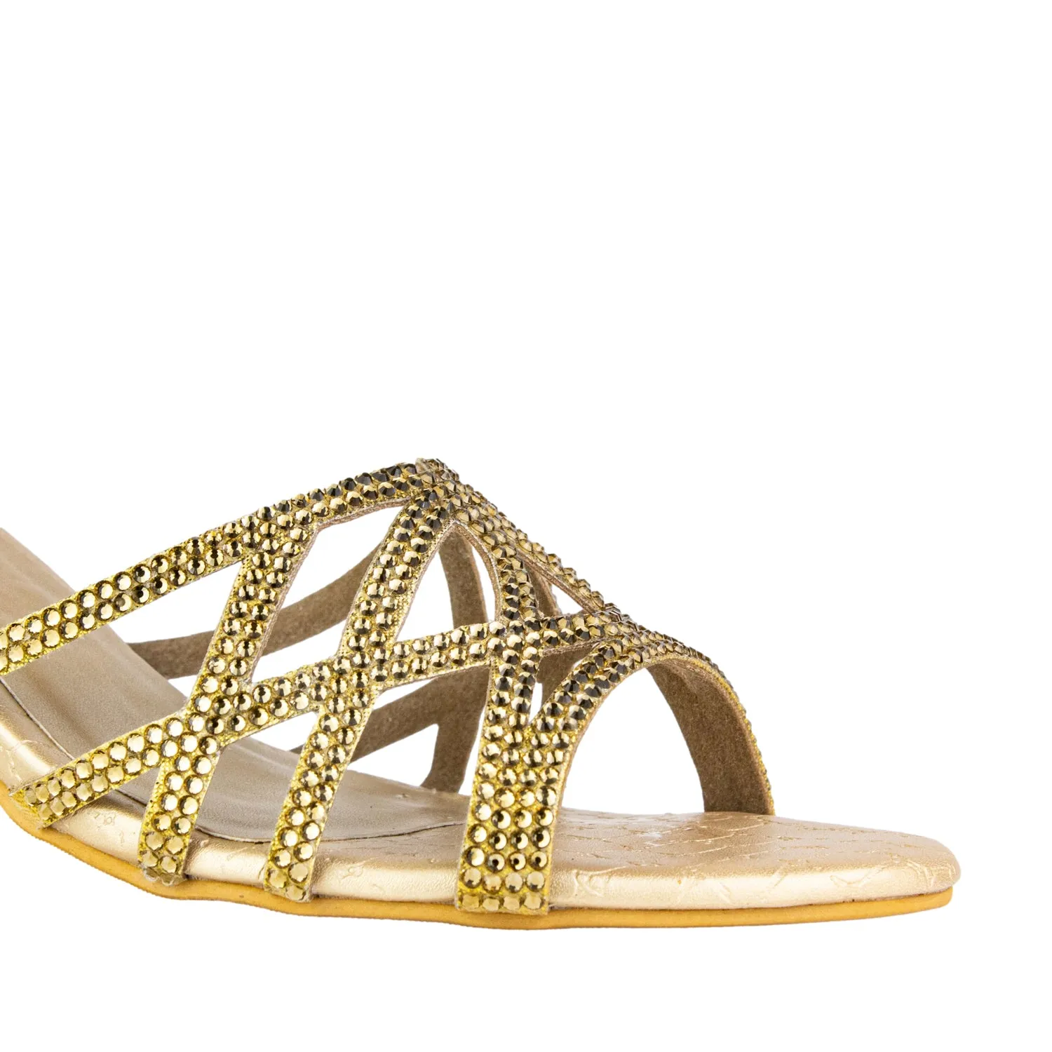 Maha Heels S186H - Gold
