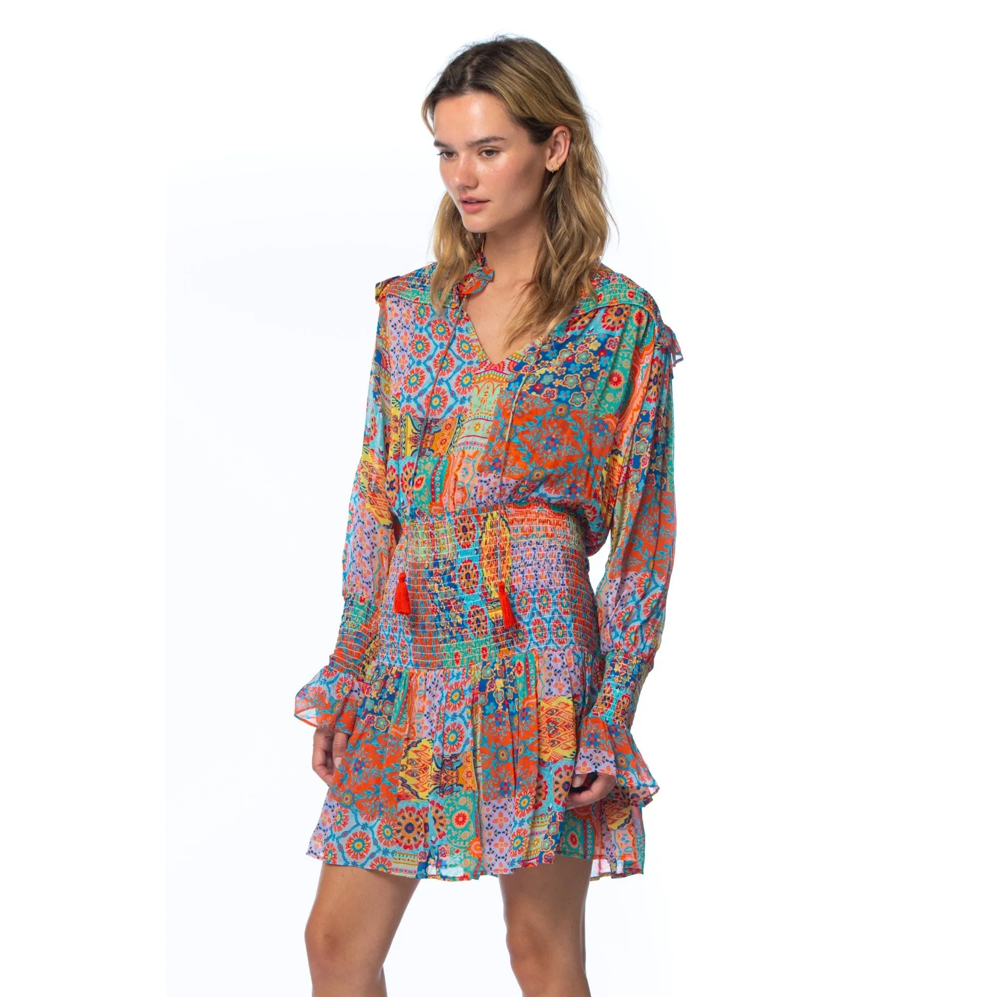 Mahila x Tolani: Jane Citrus Dress