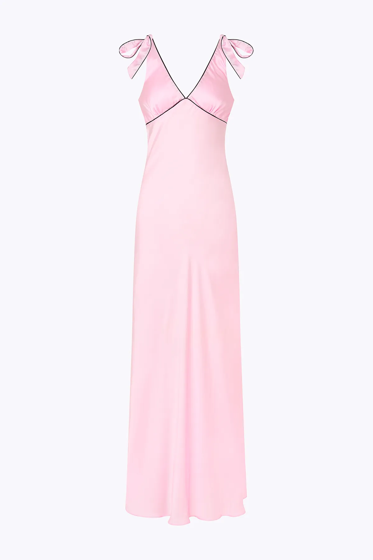 Maison' Bow Dress - Ballet Pink