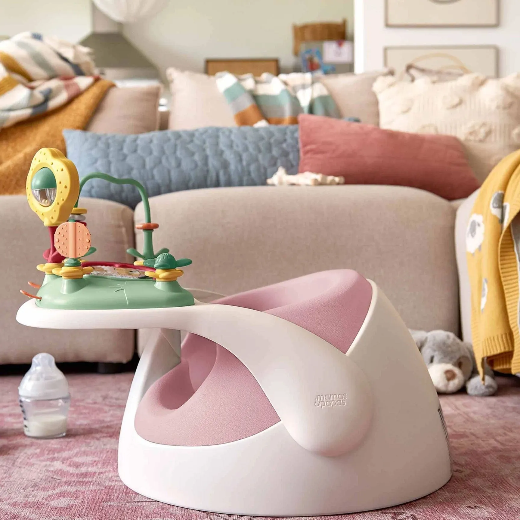 Mamas & Papas Baby Snug Activity with Tray - Bloom