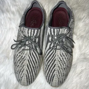Mark Nason Sport Knit Men’s gray lace Up athletic shoe size 15