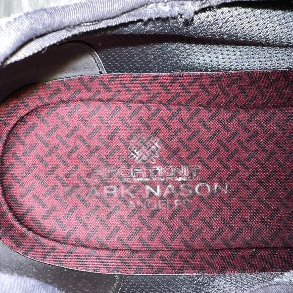 Mark Nason Sport Knit Men’s gray lace Up athletic shoe size 15
