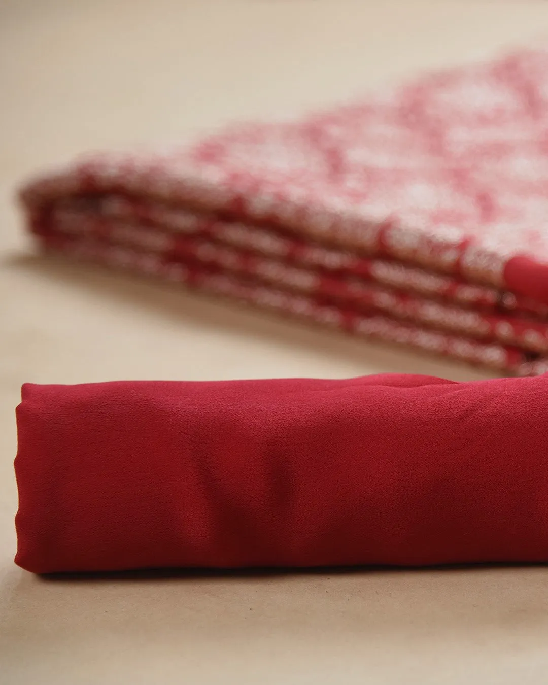 Maroon Handloom Silk Banarasi Woven Unstitched Suit Fabric Set With Handloom Silk Woven Dupatta