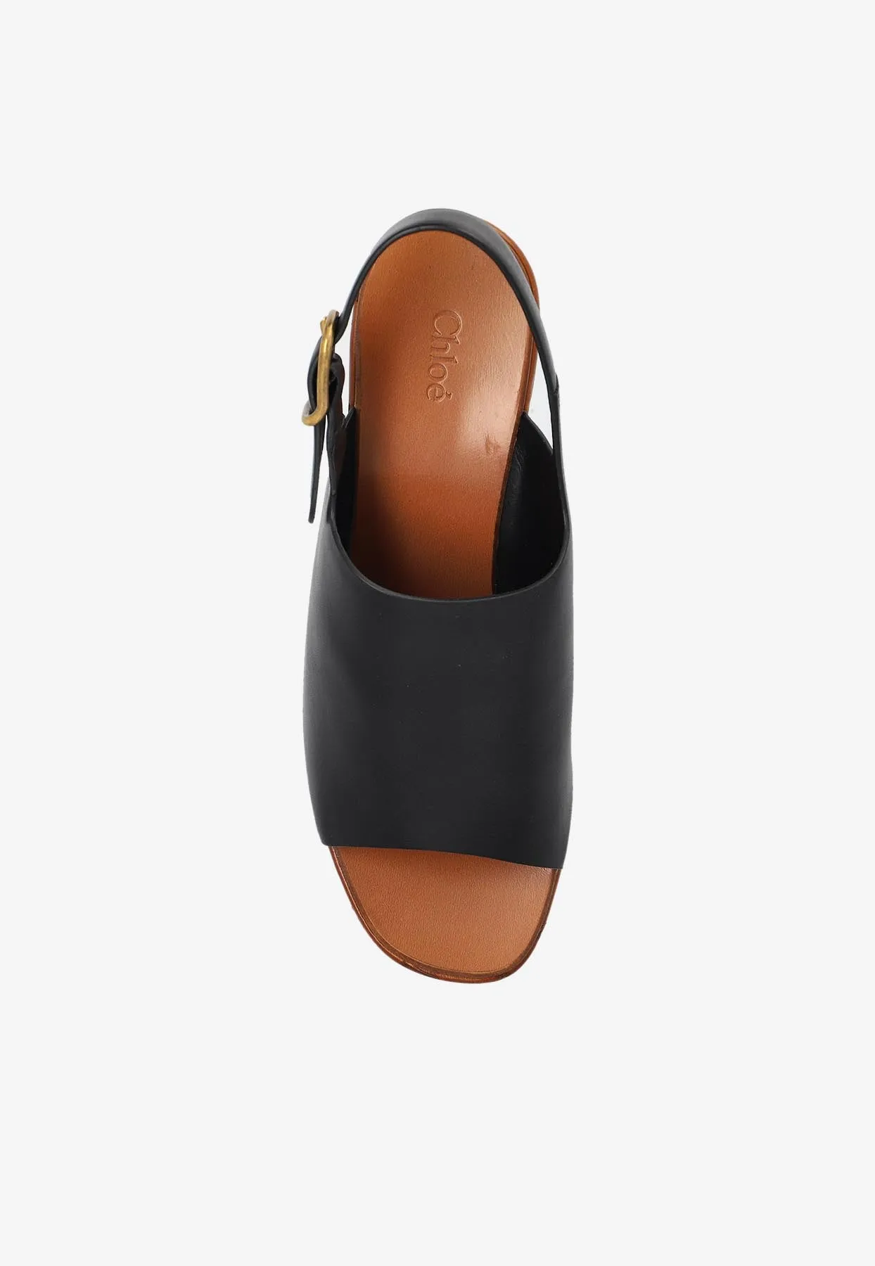 Maxime 130 Leather Wedge Sandals