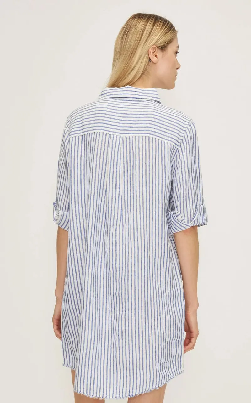 Melissa Nepton- Cynthia Striped Shirt Dress