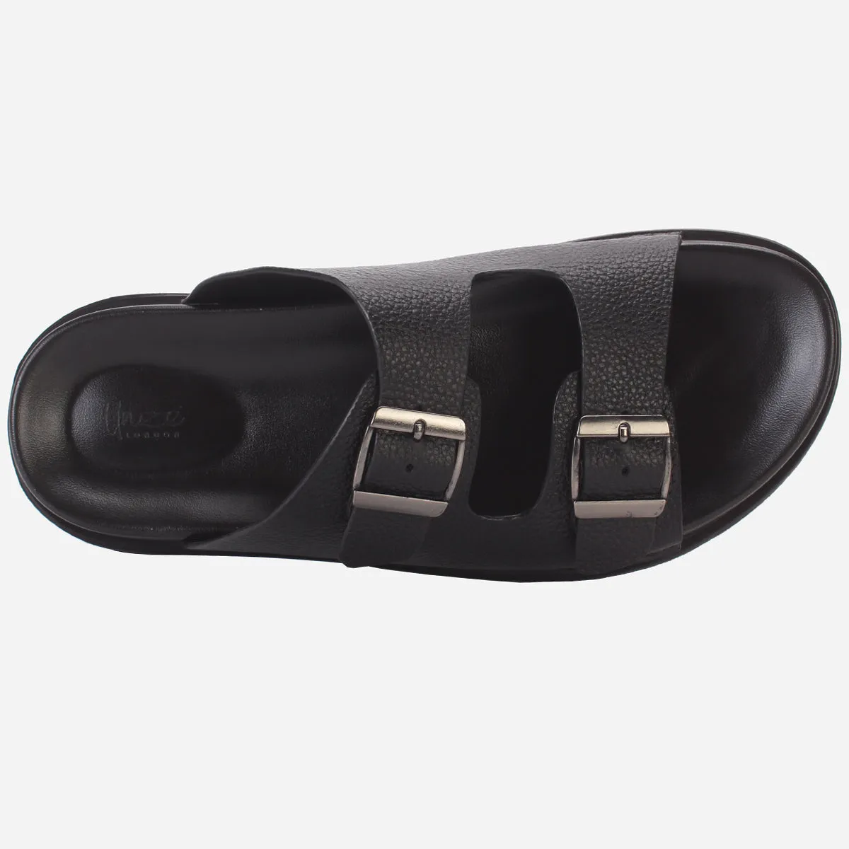 Mens "DUTCH" Leather Slide In Summer Slippers