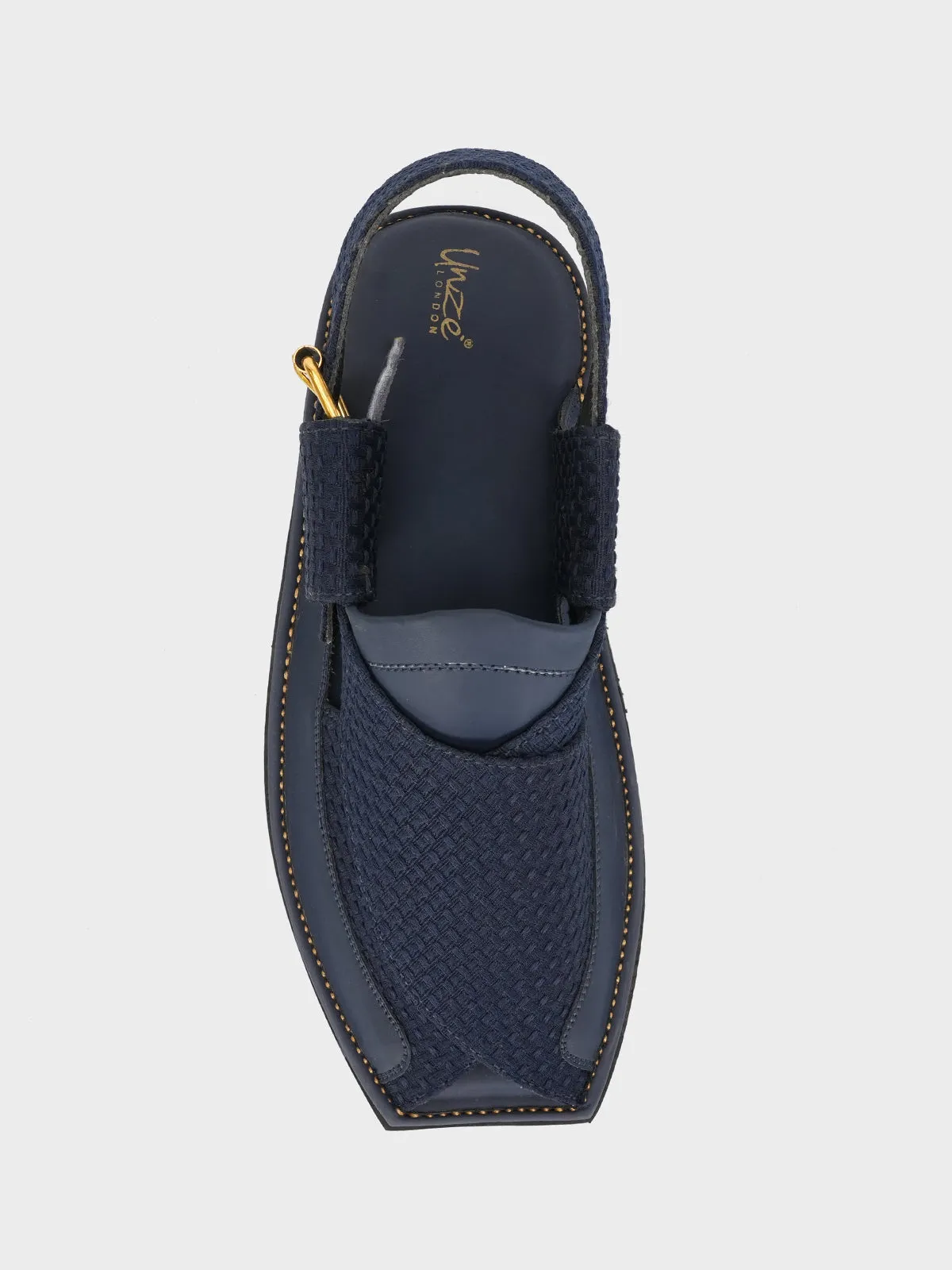 Mens "KIPP" Designer Leather Peshawari Sandals