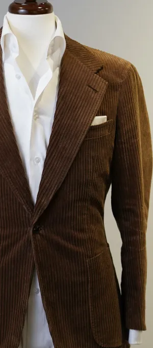 Milk Chocolate Brown Corduroy Jacket