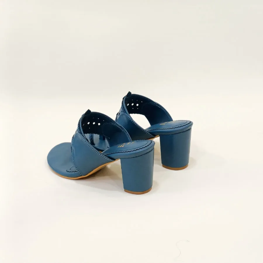 Monochrome Kohla Block Heels