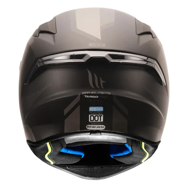 MT- TARGO BOTH HELMET A2 MATT GREY