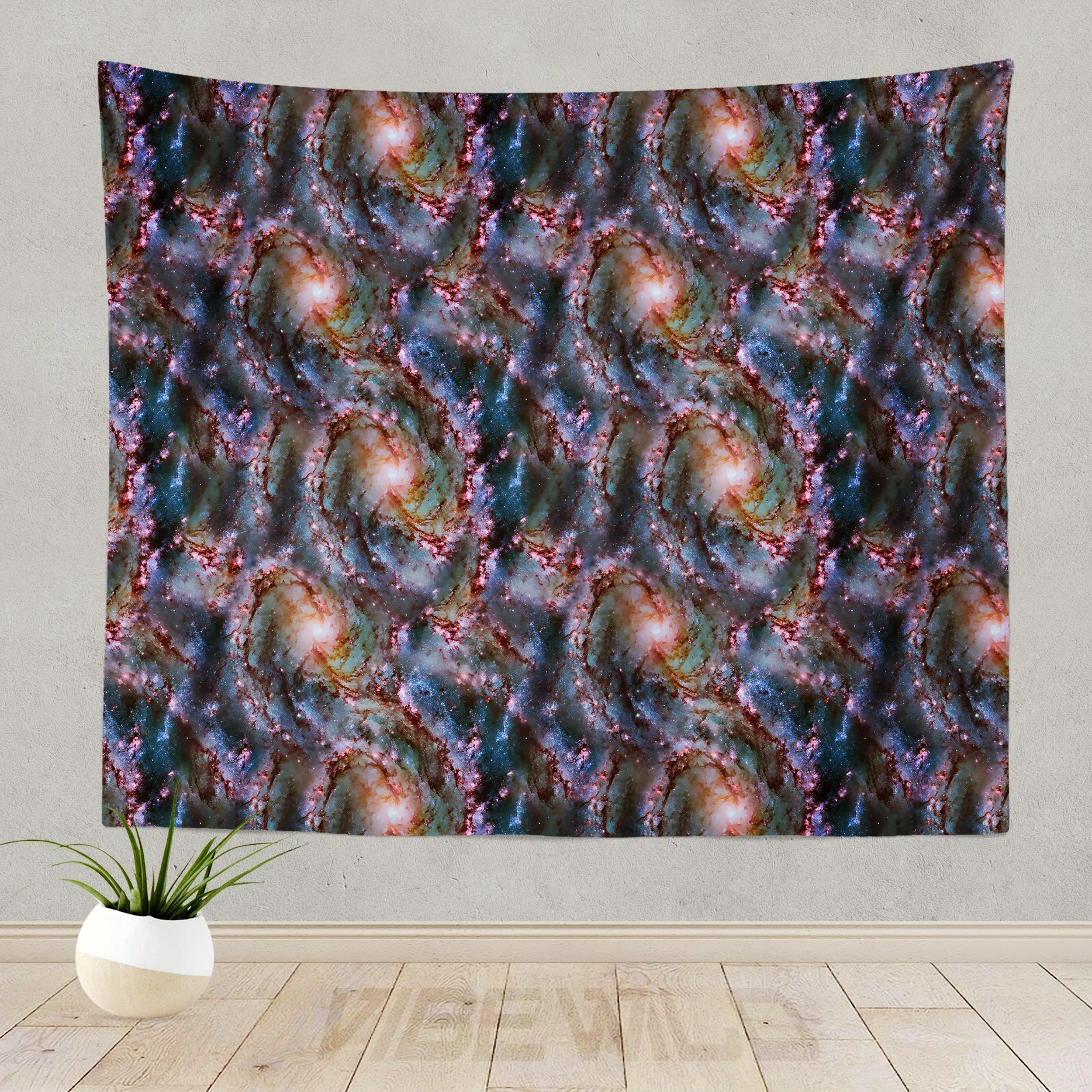 Nebula Swirl Tapestry