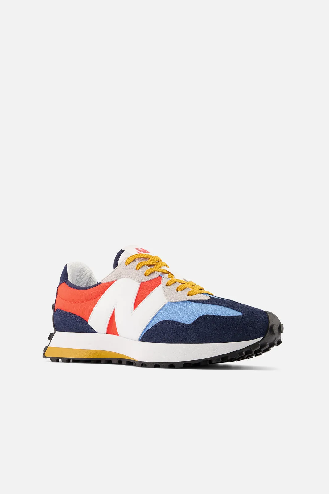 New Balance | 327 Shoes | Electric Red/Sky Blue