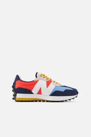 New Balance | 327 Shoes | Electric Red/Sky Blue