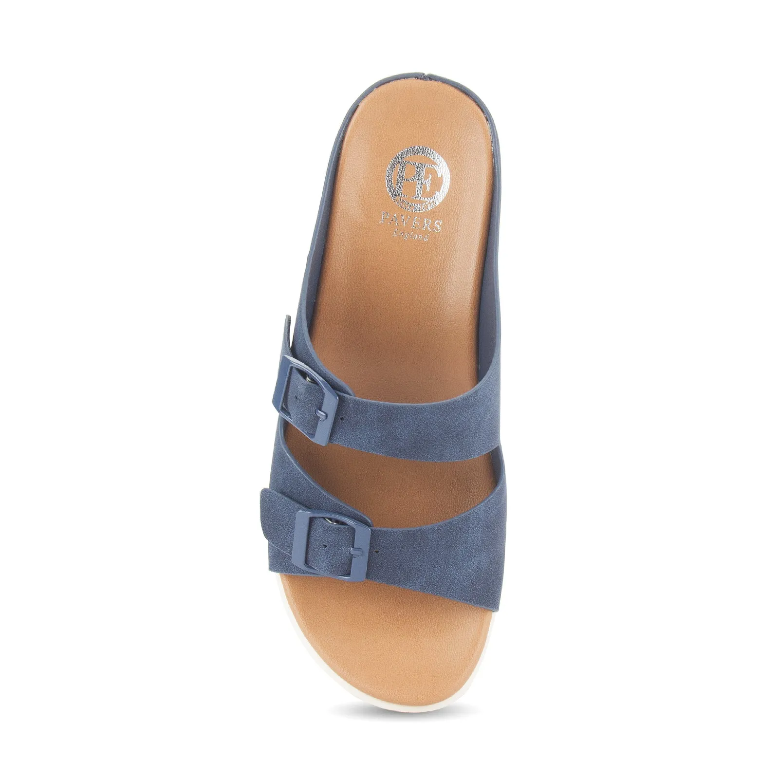 Nina women's two strap slider sandal