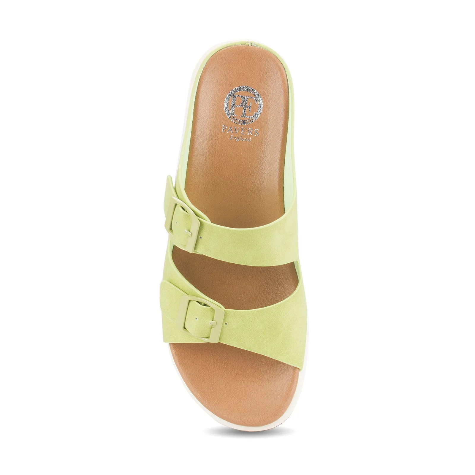 Nina women's two strap slider sandal