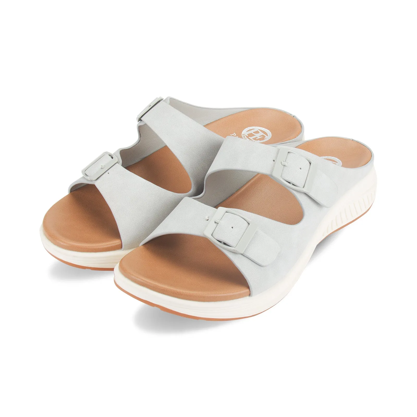 Nina women's two strap slider sandal