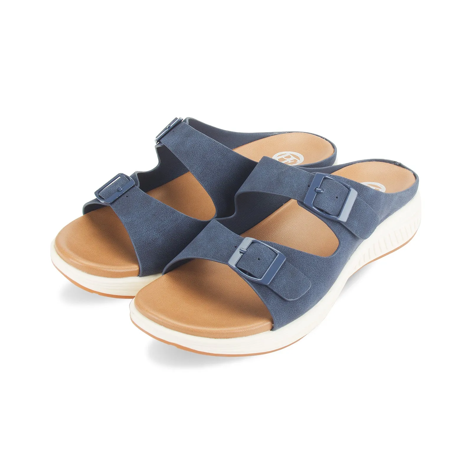 Nina women's two strap slider sandal