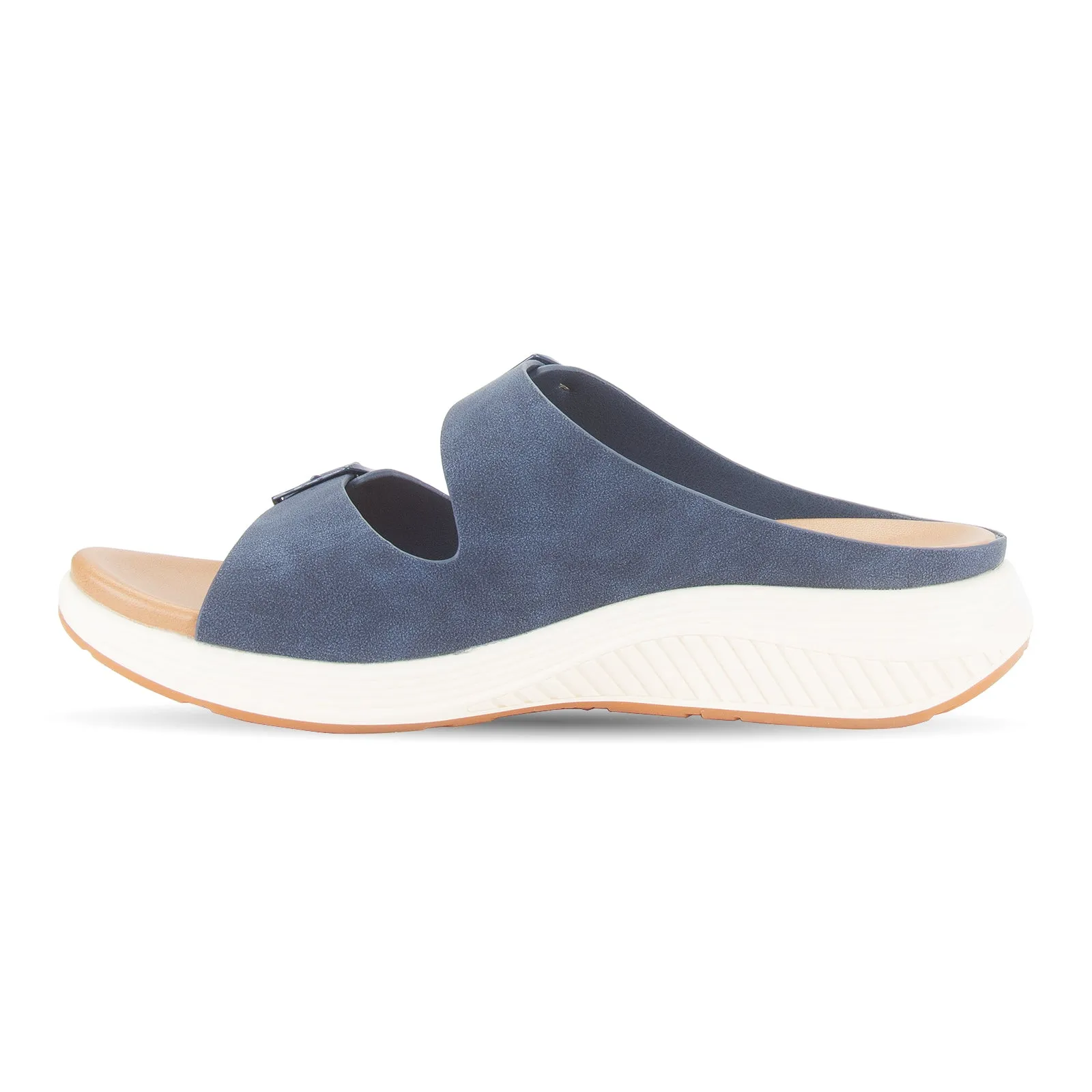 Nina women's two strap slider sandal