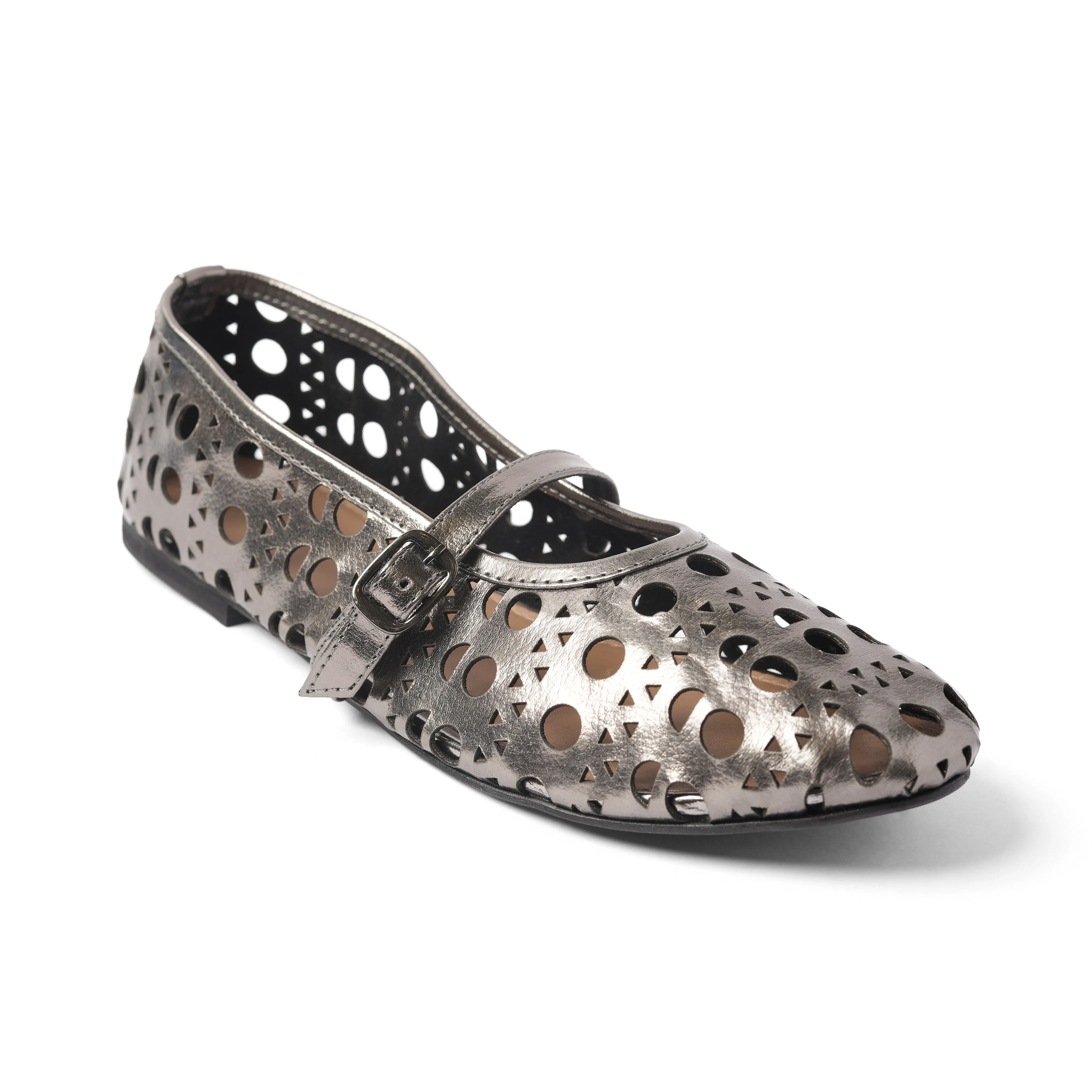 NOKA MARY JANE BALLET GUNMETAL