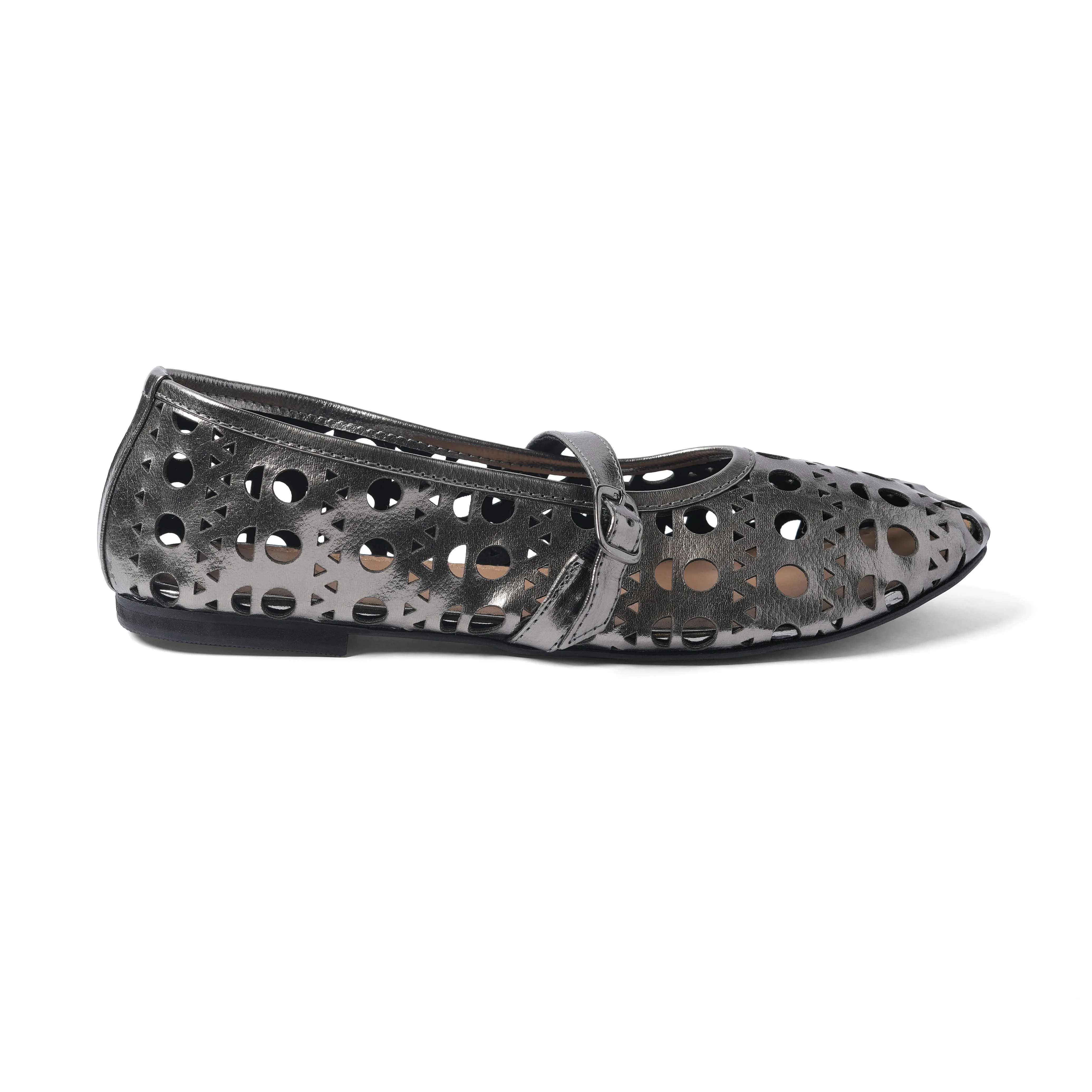 NOKA MARY JANE BALLET GUNMETAL