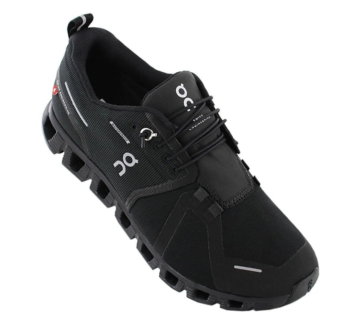 ON Running Cloud 5 WP Waterproof - Damen Laufschuhe All-Black 59.98838