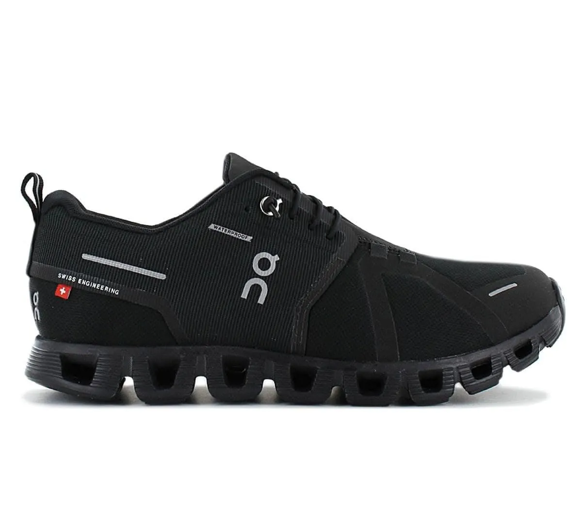 ON Running Cloud 5 WP Waterproof - Damen Laufschuhe All-Black 59.98838