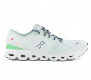 ON Running Cloud X 4 - Damen Sneakers Schuhe Aloe-Honey Dew 3WE30073088 6