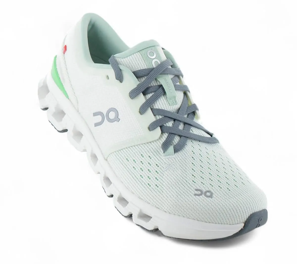 ON Running Cloud X 4 - Damen Sneakers Schuhe Aloe-Honey Dew 3WE30073088 6