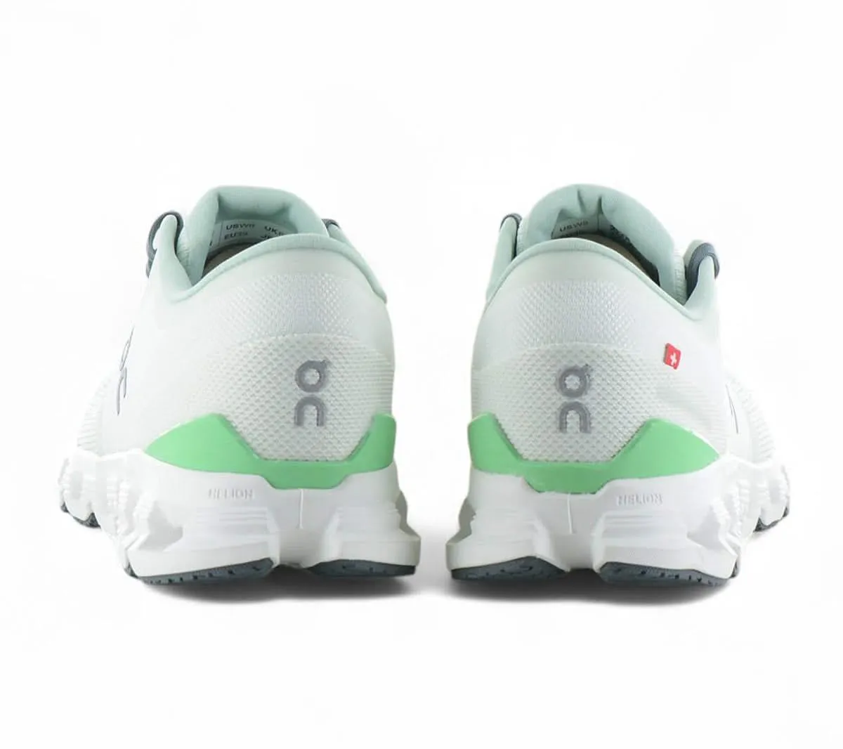 ON Running Cloud X 4 - Damen Sneakers Schuhe Aloe-Honey Dew 3WE30073088 6