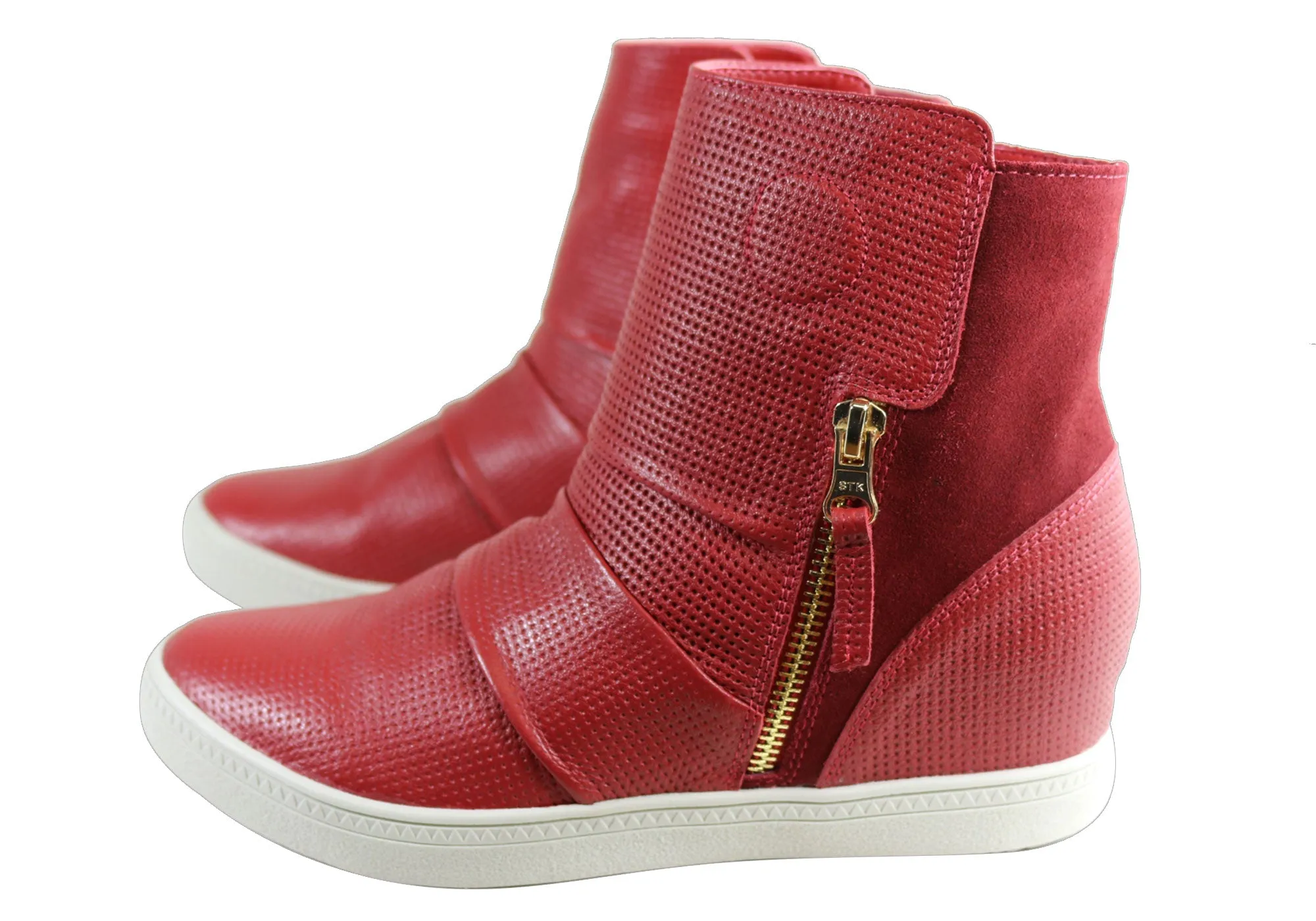 Orcade Siena Womens Comfortable Leather Ankle Boots Made In Brazil