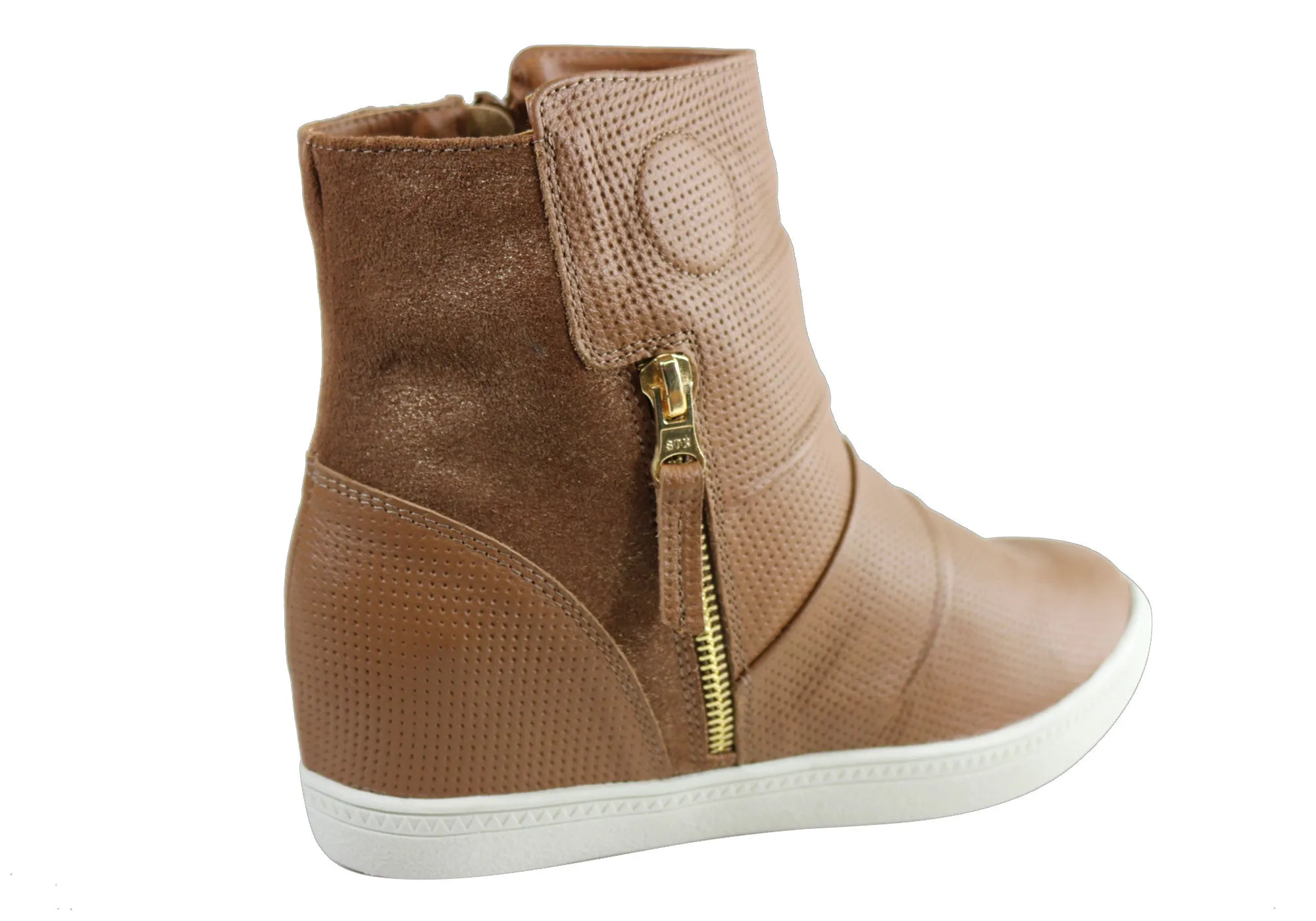 Orcade Siena Womens Comfortable Leather Ankle Boots Made In Brazil