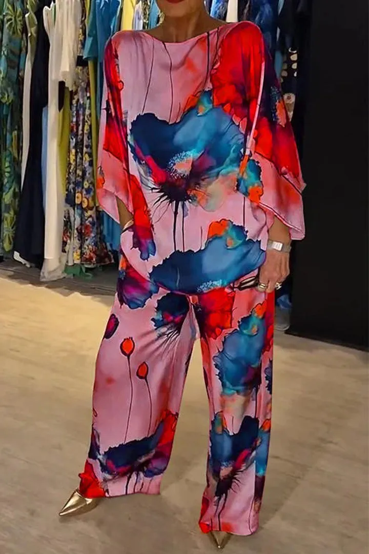 Paige - Elegant Printed Ensemble