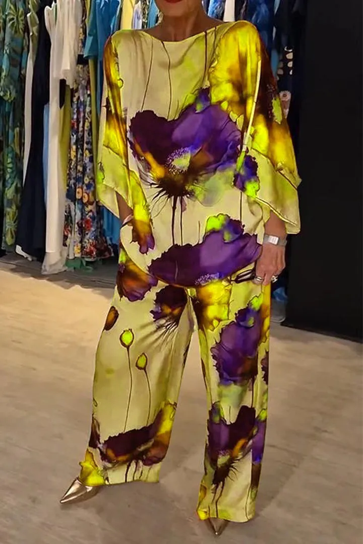 Paige - Elegant Printed Ensemble