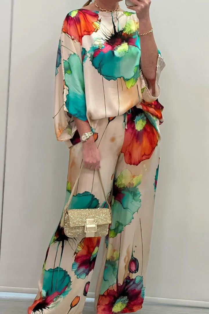 Paige - Elegant Printed Ensemble