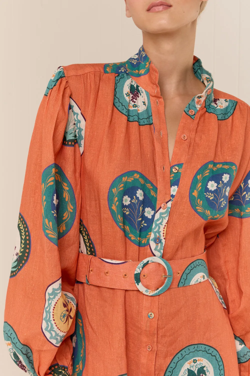 Palm Noosa - Noddy dress orange