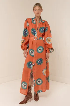 Palm Noosa - Noddy dress orange