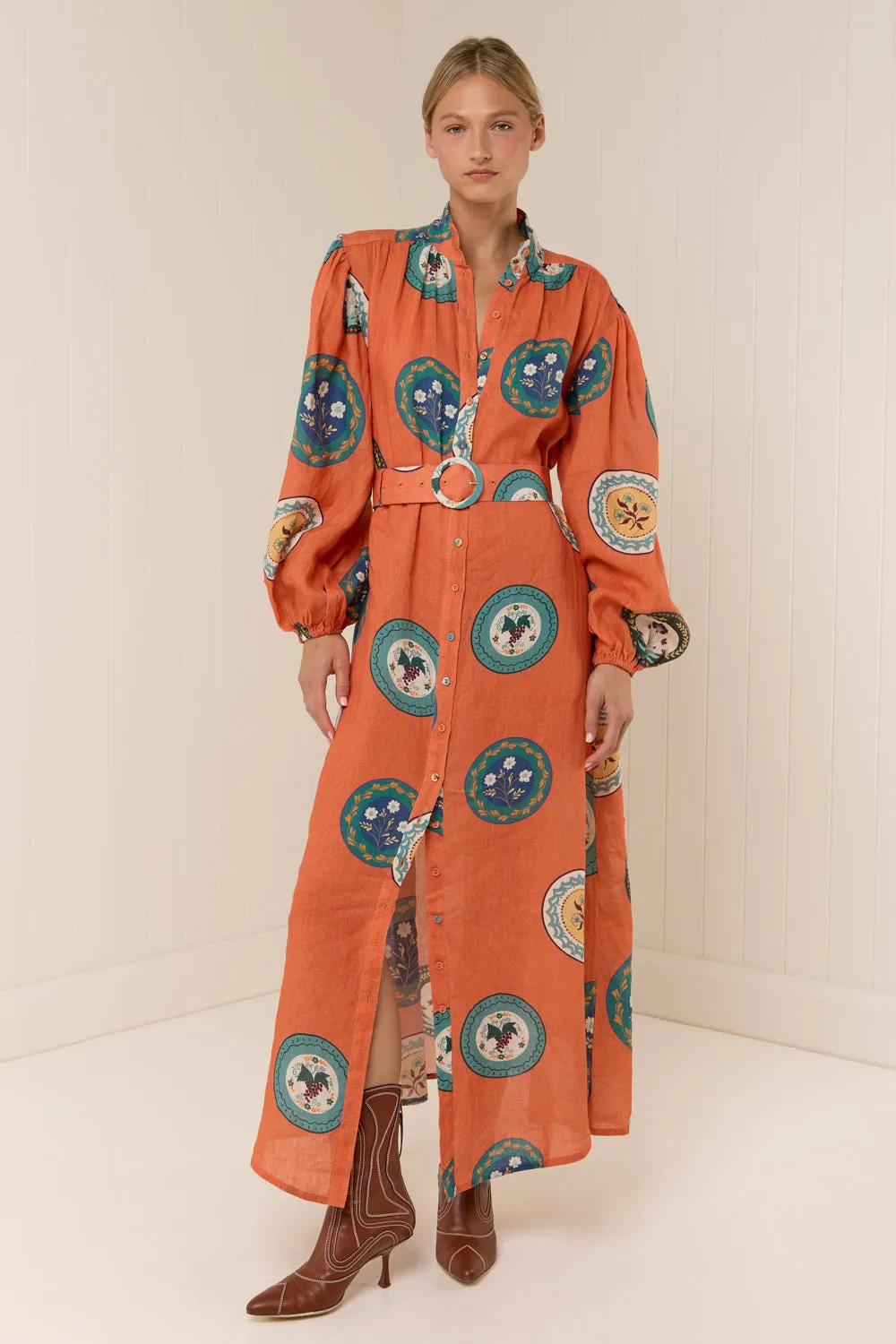 Palm Noosa - Noddy dress orange