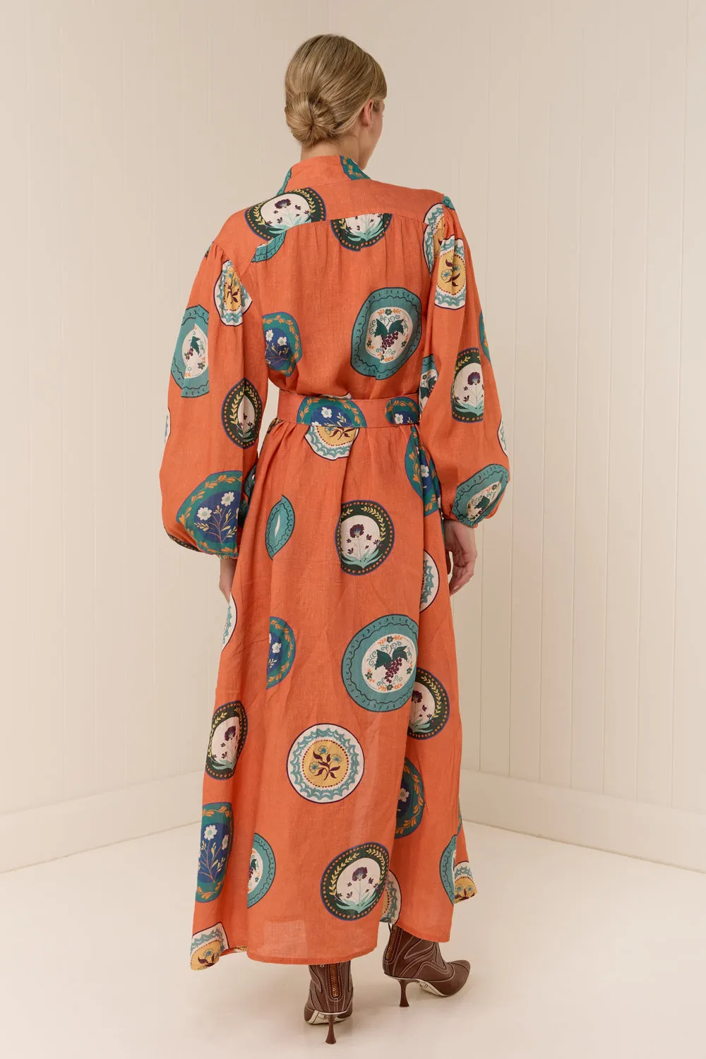 Palm Noosa - Noddy dress orange