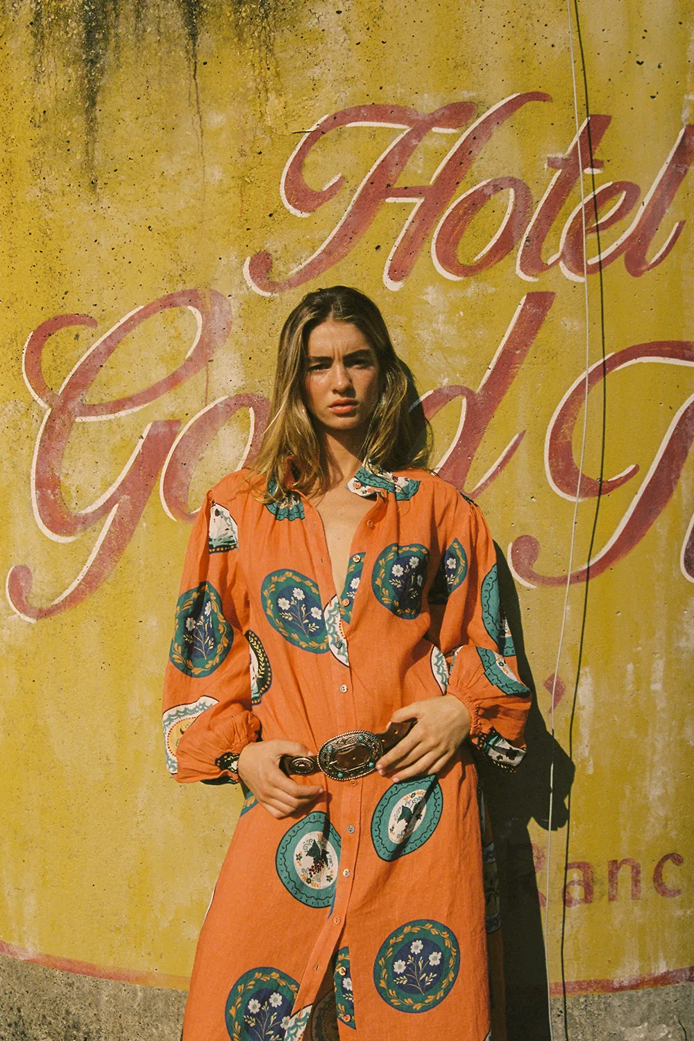 Palm Noosa - Noddy dress orange