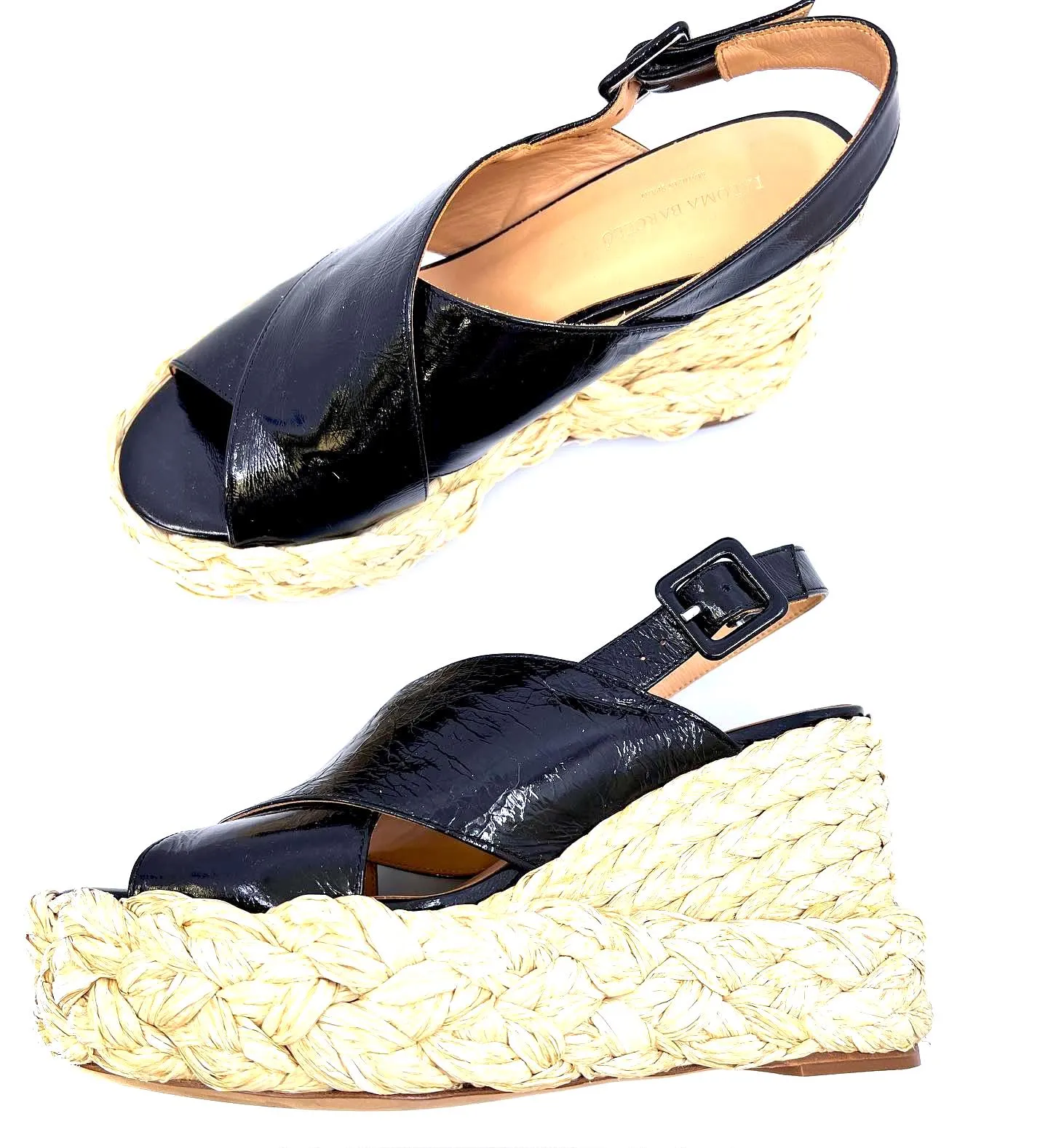 PALOMA BARCELÓ PLATFORM ESPADRILLS SANDALS