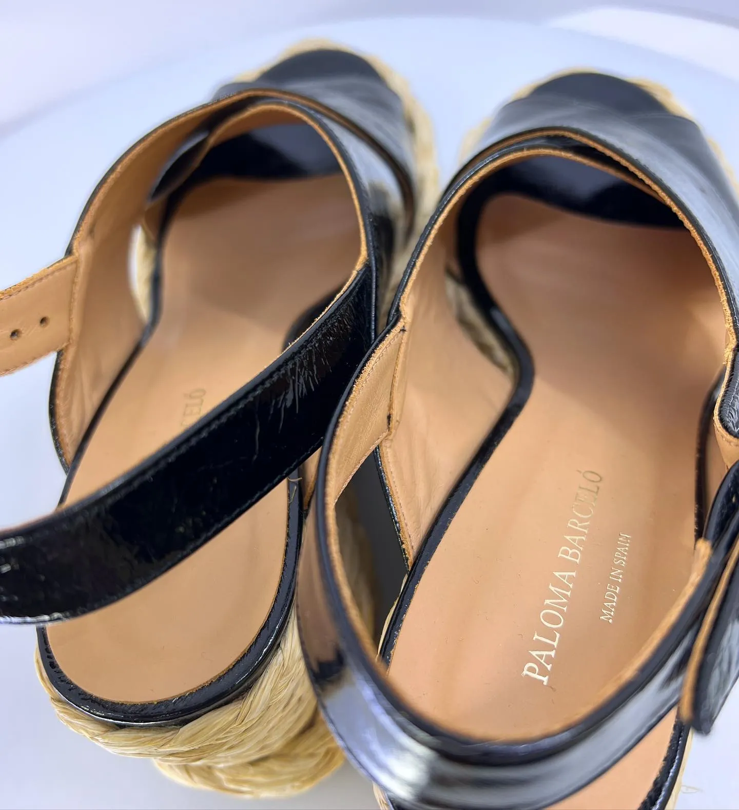 PALOMA BARCELÓ PLATFORM ESPADRILLS SANDALS